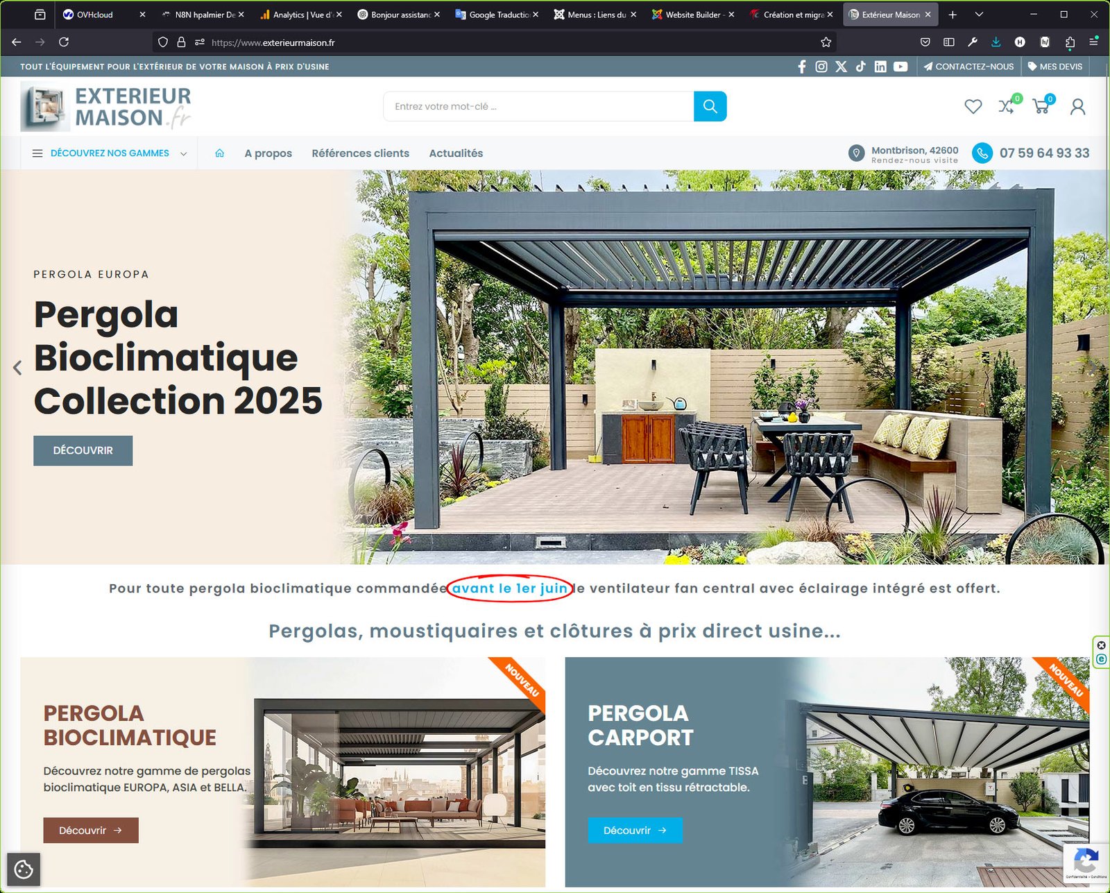 Création site Prestashop - Expert en développement de boutique en ligne Quai des Oliviers réalisée sous Prestashop
