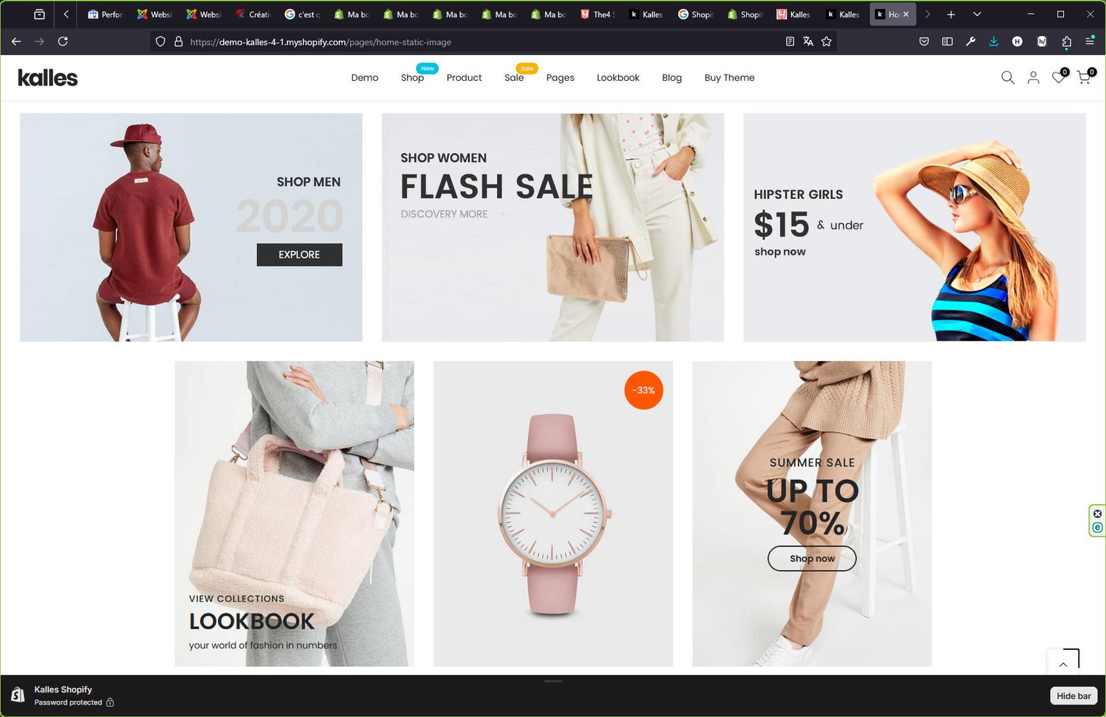 Création site Shopify Exemple N°6 - Expert en développement de boutique en ligne