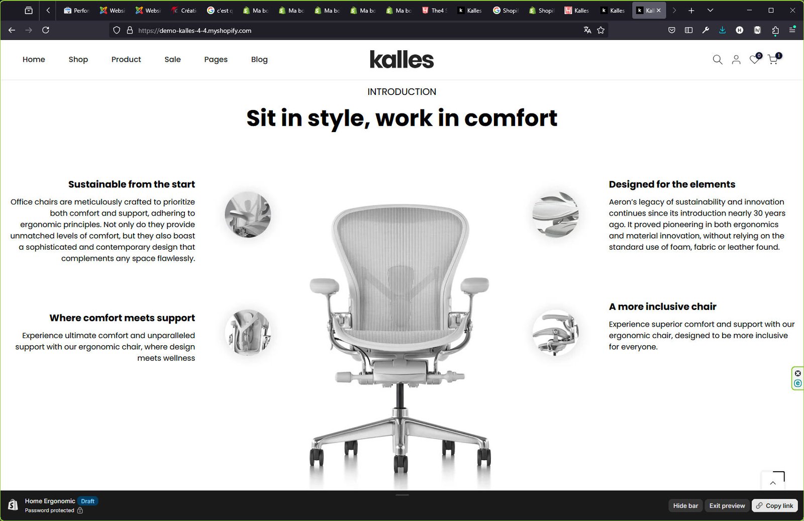 Création site Shopify Exemple N°7 - Expert en développement de boutique en ligne