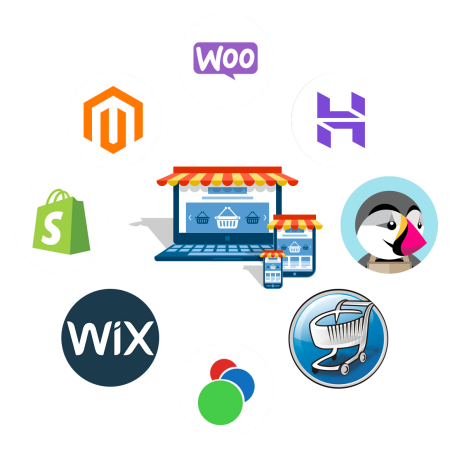 Migration Shopify vers PrestaShop, migration Magento vers Prestashop, migration WooCommerce vers PrestaShop, migration Opencart vers PrestaShop, migration osCommerce vers PrestaShop ou migration Virtuemart vers PrestaShop
