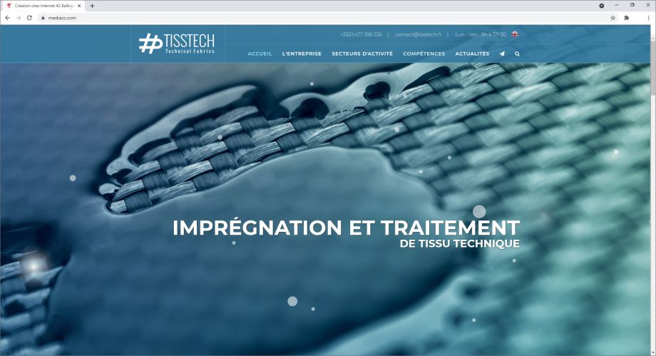 Création de site internet institutionnel