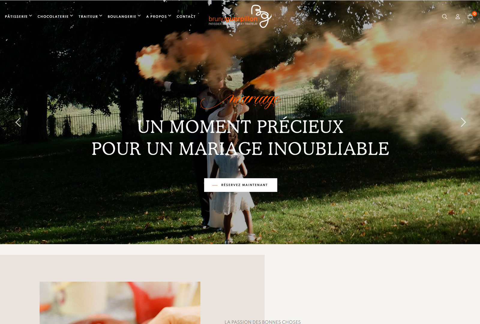 Création site WordPress pour Bruno Guerpillon